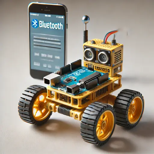 Robot Arduino 2WD Commandé par Smartphone