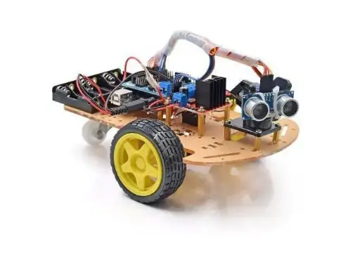 Kit De Châssis De Voiture Robot Intelligente 2WD 